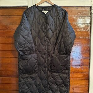 BRAND NEW Everlane Quilted Liner Coat